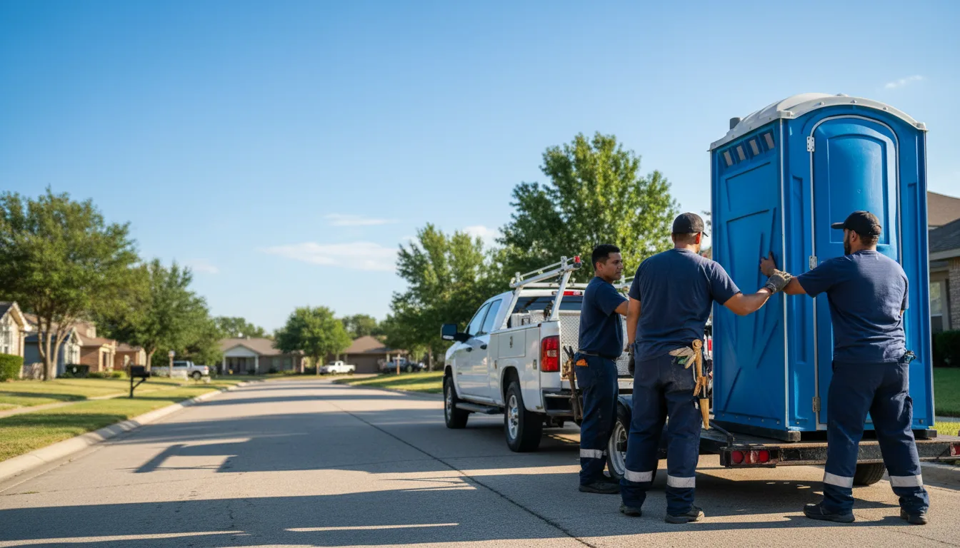 Portable Toilet Rental in Sebastian, TX near me